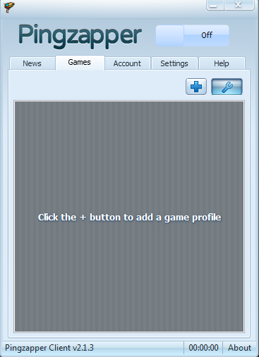 pingzapper add game pingzapper add game